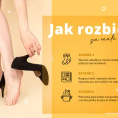 Jak rozchodzić za małe buty i uniknąć bólu w stopach